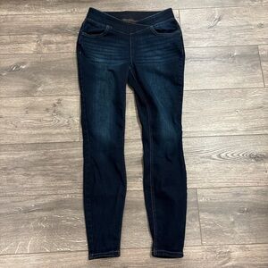 Maurcies Women's Dark Blue Jeggings